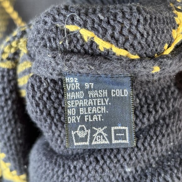 Vintage 90s Nautica Scotland Cup Sailboats Knit Pattern Sweater Men's XL Blue - Picture 13 of 15